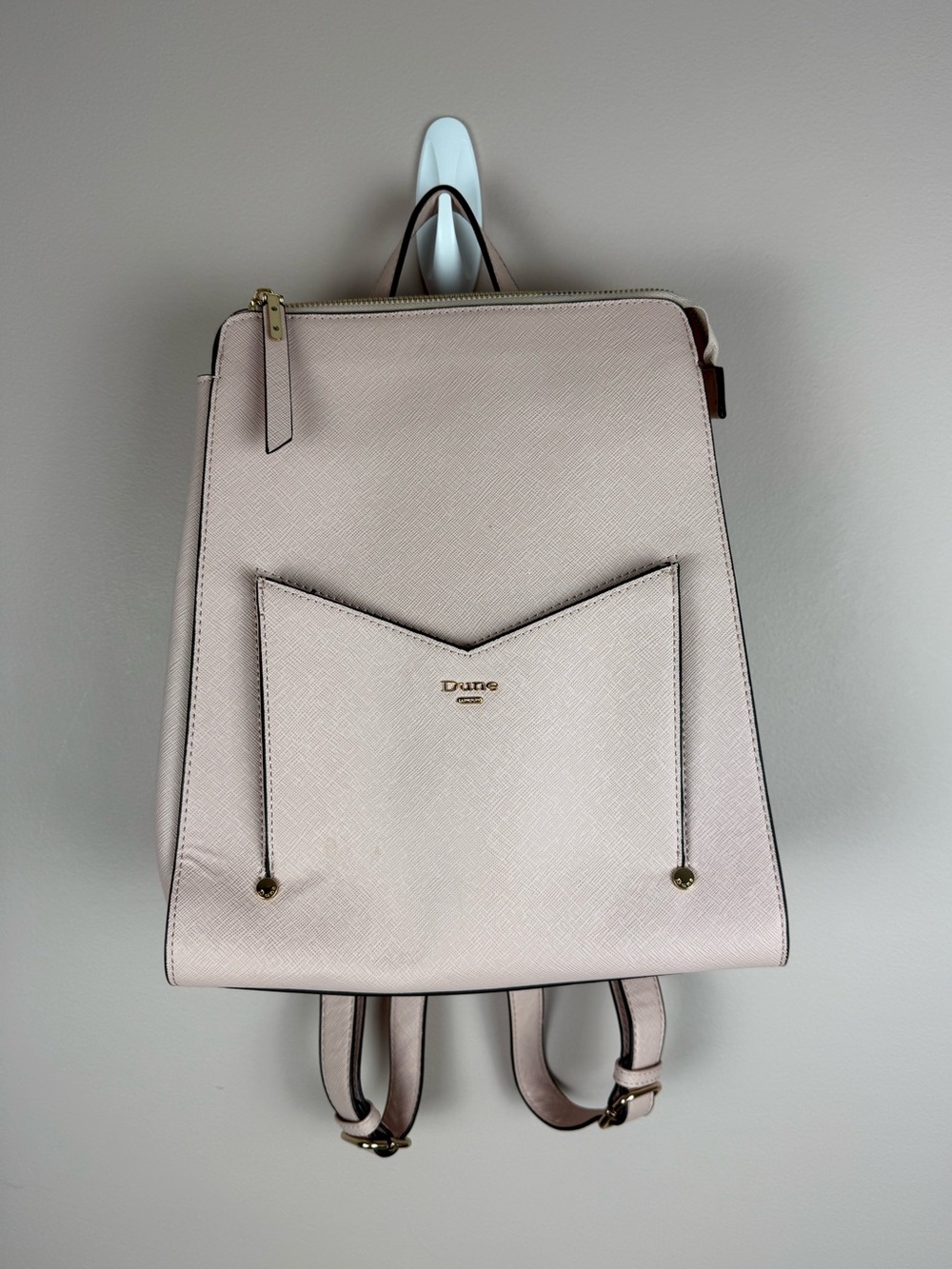 DUNE | pink backpack purse bag with pouch